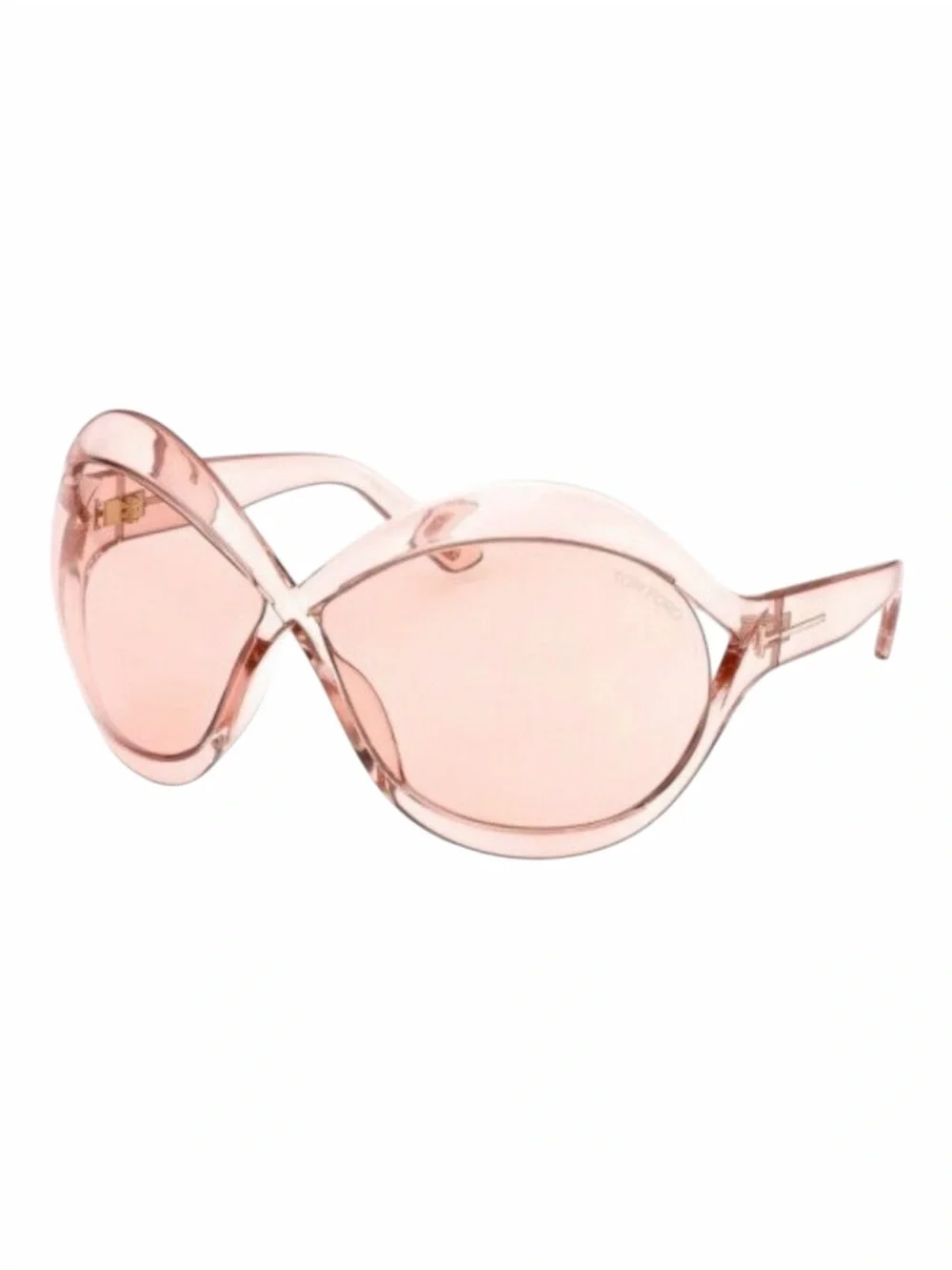 Authentic Tom Ford Carine Pink Sunglasses - Butterfly UV Protection